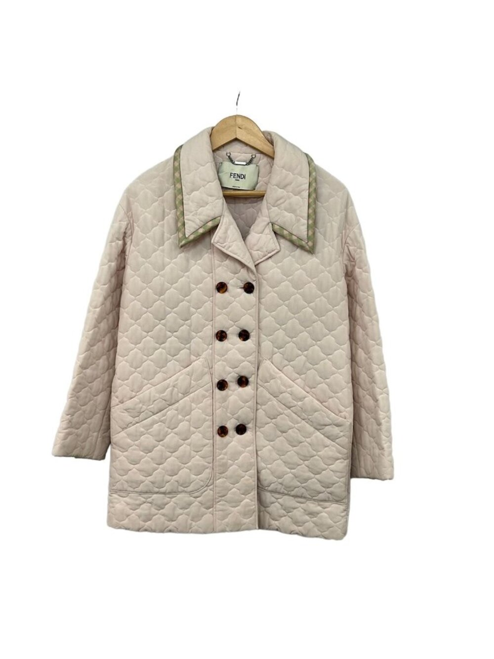 Fendi Coat S Light Pink 36